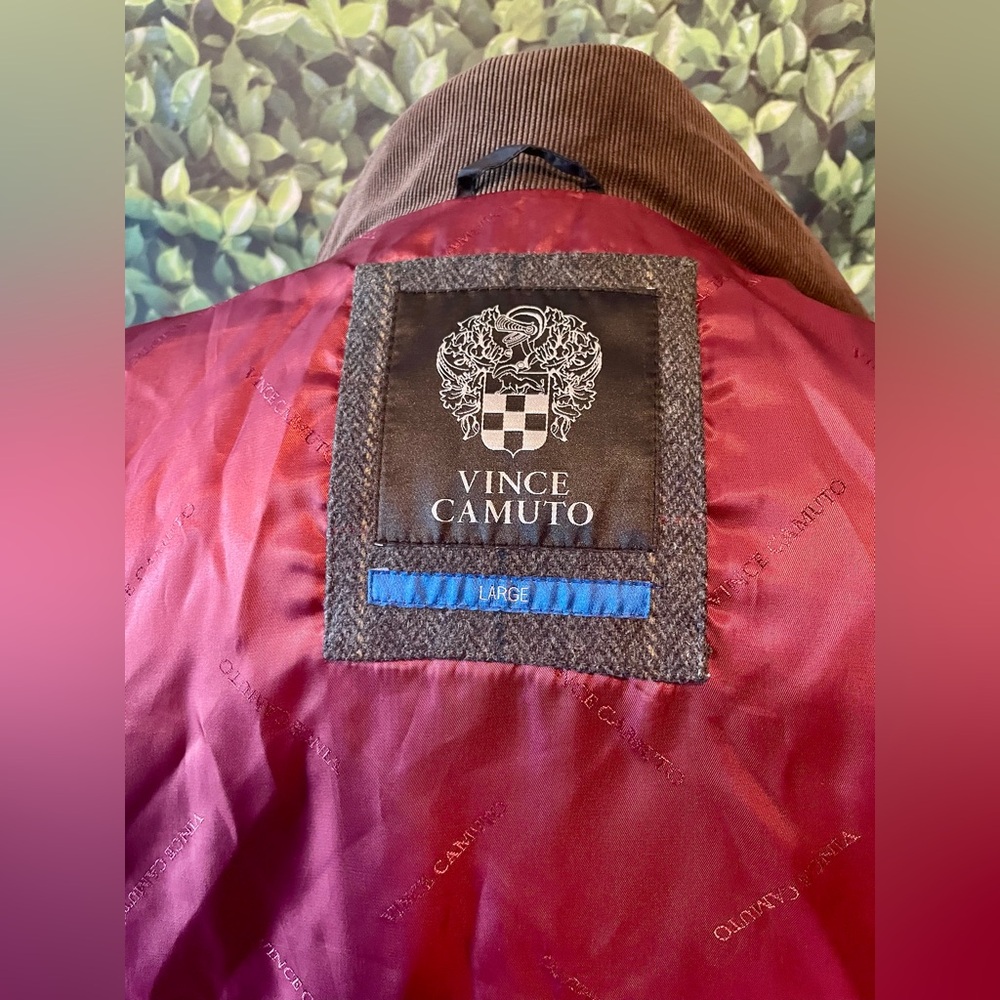 Men's Quilted Vince Camuto Jacket - Navy - Picture 4 of 5